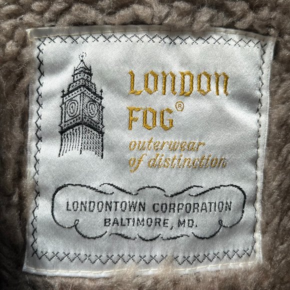 Vintage Men's London Fog 44R Coat - Picture 3 of 7